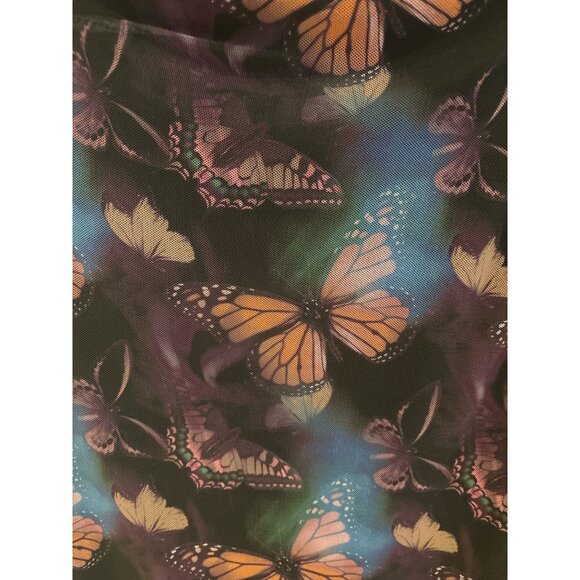 Y2K Butterfly Print Maxi Skirt With Side Slit By Justify - Picture 2 of 10